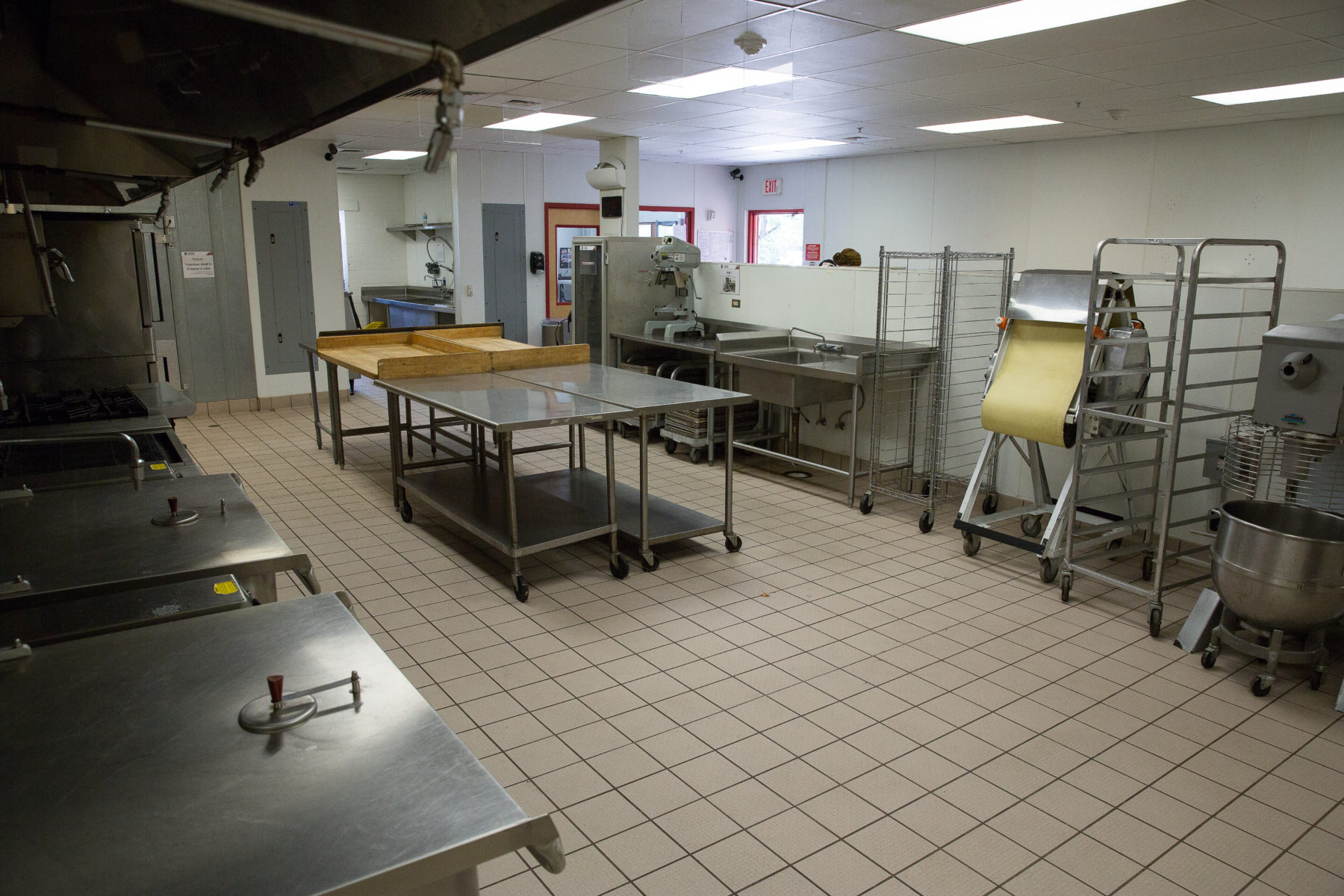 Commercial kitchen at South Valley Economic Development Center